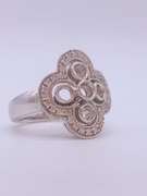 14kt White Gold Diamond Cocktail Ring