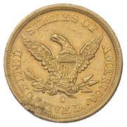 1856-C $5 Liberty Head Gold Half Eagle - Unc Details