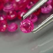 3.55 carats of rich pink pure Rubies from Madagascar
