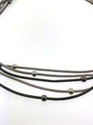 Mesh Sterling Silver Necklace