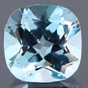 Simply stunning 5.18ct 10mm cushion cut Topaz