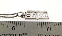 14kt Cable Chain and Pendant