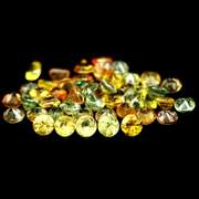 Heavy 6.94ct pure Songean Sapphire set