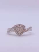 14kt Gold Diamond Engagement Ring