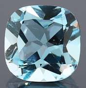 Simply stunning 4.88ct 10mm cushion cut Topaz