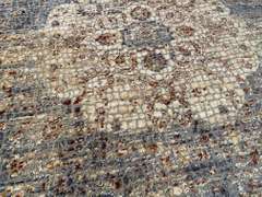 STUNNING ENGINEERED VINTAGE PERSIAN RUG 6x8