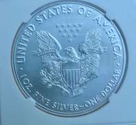 2021 T1 Silver Eagle NGC MS69