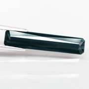 Elegant 1.91ct 18.9mm untreated gray blue Tourmaline