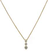 Dreamy Yellow Gold 1ctw RBC Diamond Pendant on Chain