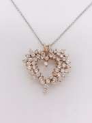 14kt Gold Diamond Pendant