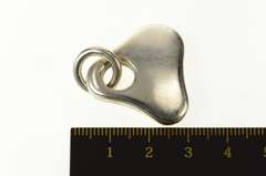 Sterling Silver Georg Jensen Curvy Statement 463B Designer Pendant