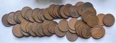 13 Circulated Lincoln Cent Rolls 1910 P-1911 P 1913 P 1916 P -1927 P.