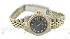 Rolex TT Datejust Blue Dial Watch