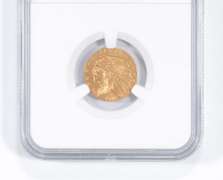 MS62 1915 $2.50 Indian Head Gold Quarter Eagle - Graded NGC