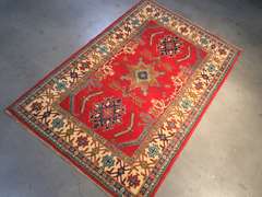 EXQUISITE FINE KAZAK  RUG 4x6.2