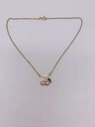 14kt Yellow Gold Cherry Pendant Necklace