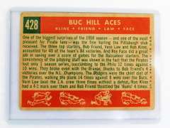 Buc Hill Aces 1959 Baseball Card