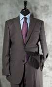A Classy 2-Button Charcoal. Gray Color Suit By Galante