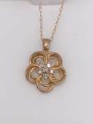 10kt Gold Diamond Necklace