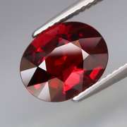 Outstanding 3.75ct deep red Spessartite Garnet