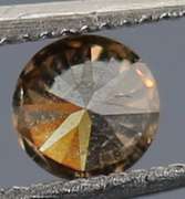 Glittering .21ct untreated rich chocolate Diamond
