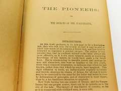 1831 The Pioneers of the Susquehanna Antique Book