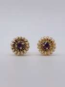 14kt Solid Yellow Gold Stud Earrings
