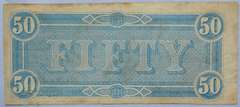 $ 50 Feb 17 1864 Series CSA Note