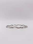10kt White Gold & Diamond Bracelet