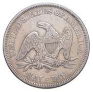 1858-O Seated Liberty Half Dollar