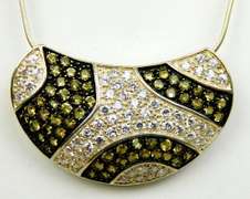 Glistening Sterling Crystal Slide Pendant & Chain