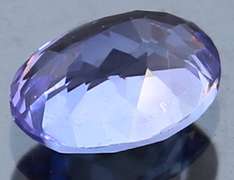 Vivid 1.5ct violet blue Tanzanite