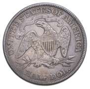 1877 Seated Liberty Half Dollar