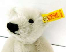 Vintage Steiff 1906 Replica Mohair 8 Inch Teddy Bear