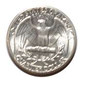 Gem BU 1939 Washington Quarter
