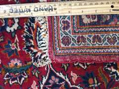 AUTHENTIC  VINTAGE PERSIAN KASHAN 4'.4" X 7'.7"