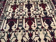 MAGNIFICENT PERSIAN RUG 3'.7"X 7'.4"