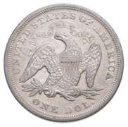 1871 Seated Liberty Dollar