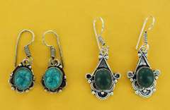 Silver and Natural Stone