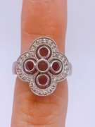 14kt White Gold Diamond Cocktail Ring