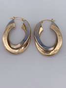 14kt Solid Yellow Gold Hoop Earrings