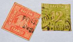 Baden Bavaria & Saxony Stamp Lot
