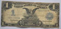 $ 1 Black Eagle 1899 Series Silver Certificate.