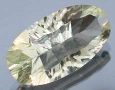 Brilliant 13.94ct natural platinum green Amethyst