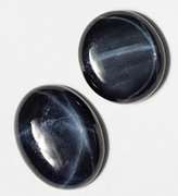 2 NATURAL STAR SAPPHIRE CABOCHON