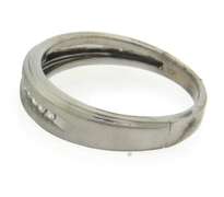 Nice White Gold Diamond Channel Band