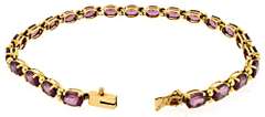 Glowing 14kt Tourmaline Bracelet