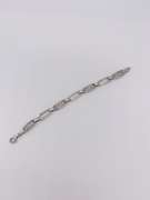 18kt Solid White Gold Bracelet