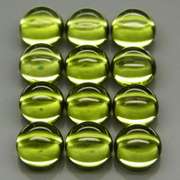 Gorgeous 8.02ct 12pc lime green Peridot set