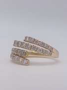 14kt Gold Diamond Cocktail Ring